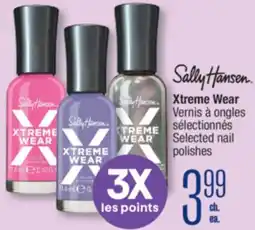 Jean Coutu Sally Hansen Xtreme Wear Selected nail polishes offer