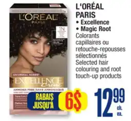 Jean Coutu L'OREAL PARIS Excellence, Magic Root Selected hair colouring and root touch-up products offer