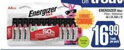 Jean Coutu ENERGIZER Max Batteries offer