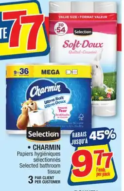 Jean Coutu CHARMIN Selected bathroom tissue offer