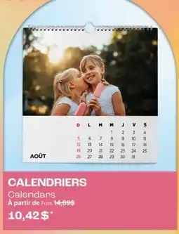 Jean Coutu Calendars offer