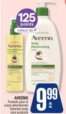 Jean Coutu AVEENO Selected body care products offer