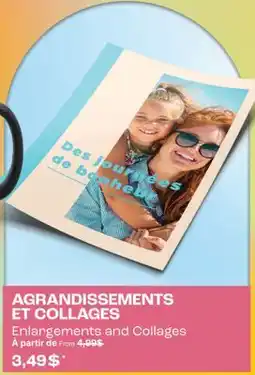 Jean Coutu Enlargements and Collages offer