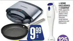 Jean Coutu HOME EXCLUSIVES, STARFRIT Selected small kitchen appliances and frying pans offer