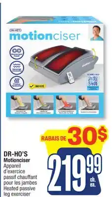 Jean Coutu DR-HO'S Motionciser Heated passive leg exerciser offer