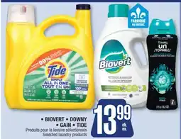 Jean Coutu BIOVERT, DOWNY, GAIN, TIDE Selected laundry products offer