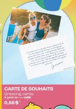 Jean Coutu Greeting cards offer