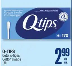Jean Coutu Q-TIPS Cotton swabs offer
