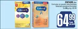 Jean Coutu ENFAMIL+ Selected powdered formulas offer