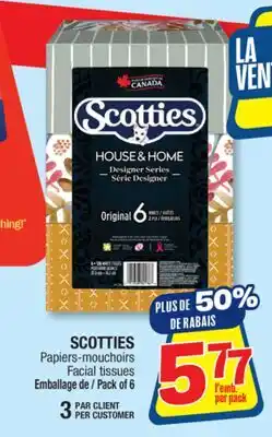 Jean Coutu SCOTTIES Facial tissues offer