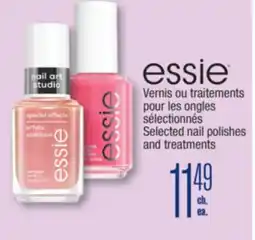 Jean Coutu ESSIE Selected nail polishes and treatments offer
