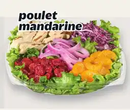 Metro POULET MANDARINE SALADE offer