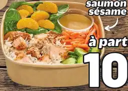 Metro SAUMON SÉSAME SALADE REPAS offer