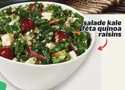 Metro SALADE KALE FÉTA QUINOA RAISINS offer