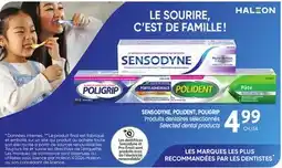 Uniprix SENSODYNE, POLIDENT, POLIGRIP Produits dentaires sélectionnés/ Selected dental products offer