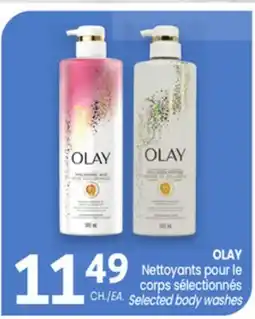Uniprix OLAY Nettoyants pour le corps sélectionnés/ Selected body washes offer