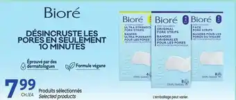 Uniprix Biore Produits sélectionnés / Selected products offer