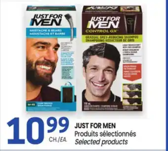 Uniprix JUST FOR MEN Produits sélectionnés/ Selected products offer