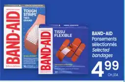 Uniprix BAND-AID Pansements sélectionnés/ Selected bandages offer
