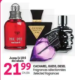 Uniprix CACHAREL, GUESS, DIESEL offer
