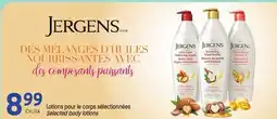 Uniprix Jergens Lotions pour le corps sélectionnées/ Selected body lotions offer