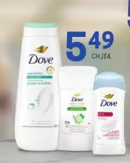 Uniprix Dove Produits sélectionnés/ Selected products offer