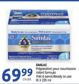 Uniprix SIMILAC Préparation pour nourrissons/ Infant formula, Prêt à servir/Ready to use offer