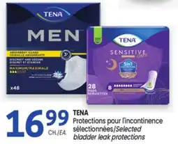 Uniprix TENA Protections pour l'incontinence sélectionnées / Selected bladder leak protections offer
