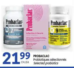 Uniprix PROBACLAC Probiotiques sélectionnés/ Selected probiotics offer