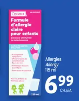 Uniprix Option+ Allergies/Allergy offer