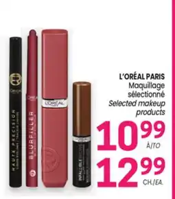 Uniprix L'ORÉAL PARIS Maquillage sélectionné /Selected makeup products offer