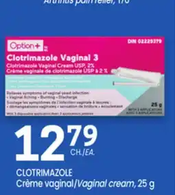 Uniprix CLOTRIMAZOLE Crème vaginal/Vaginal cream offer