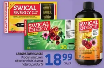 Uniprix LABORATOIRE SUISSE Produits naturels sélectionnés/ Selected natural products offer