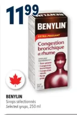 Familiprix Benylin Congestion bronchique et Rhume sirop extra-puissant offer