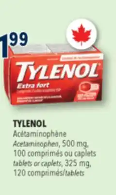 Familiprix TYLENOL Acetaminophen offer