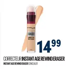 Familiprix Maybelline New York Instant Age Rewind Eraser multi-use concealer #120 Medium/Full Coverage offer