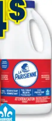 Familiprix LA PARISIENNE dishwashing liquid 740 ml or bleach 1.27 L offer