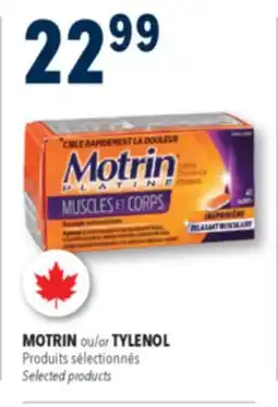 Familiprix Motrin Platinum Muscle & Body ibuprofen + muscle relaxant caplets 40un offer