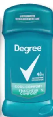 Familiprix Degree Motionsense ultraclear pure rain anti-perspirant offer