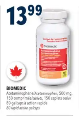 Familiprix BIOMEDIC Acetaminophen offer