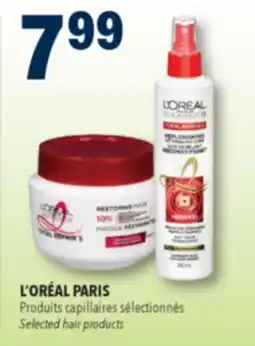 Familiprix L'ORÉAL PARIS, Selected hair products offer