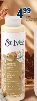 Familiprix St.Ives oatmeal & shea butter soothing body wash offer