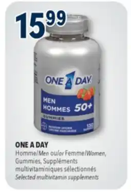 Familiprix One A Day Men 50+ advanced multivitamin 130un offer
