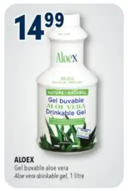 Familiprix Aloex drinkable aloe vera gel offer