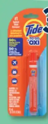 Familiprix TIDE TO GO Instant stain remover offer