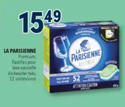 Familiprix LA PARISIENNE, Premium, Dishwasher tabs, 52 units offer