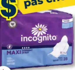 Familiprix Incognito Overnight Pads - Maxi 28un offer