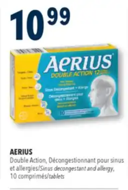 Familiprix AERIUS Sinus decongestant and allergy offer