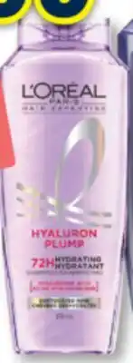Familiprix L'Oréal Paris Hair Expertise Hyaluron Plump shampoo for dehydrated hair offer