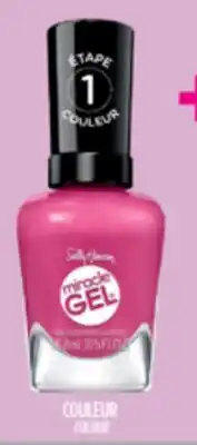 Familiprix Sally Hansen Miracle Gel Nail Polish Step 1 #350 Work Hard, Play Pink offer